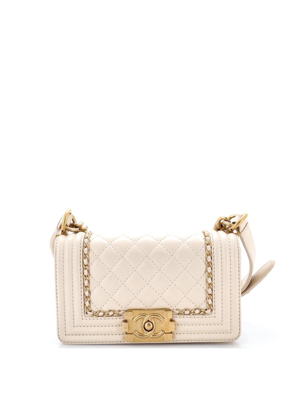 Chanel Jacket Boy Flap Bag Quilted Aged #303887C42B